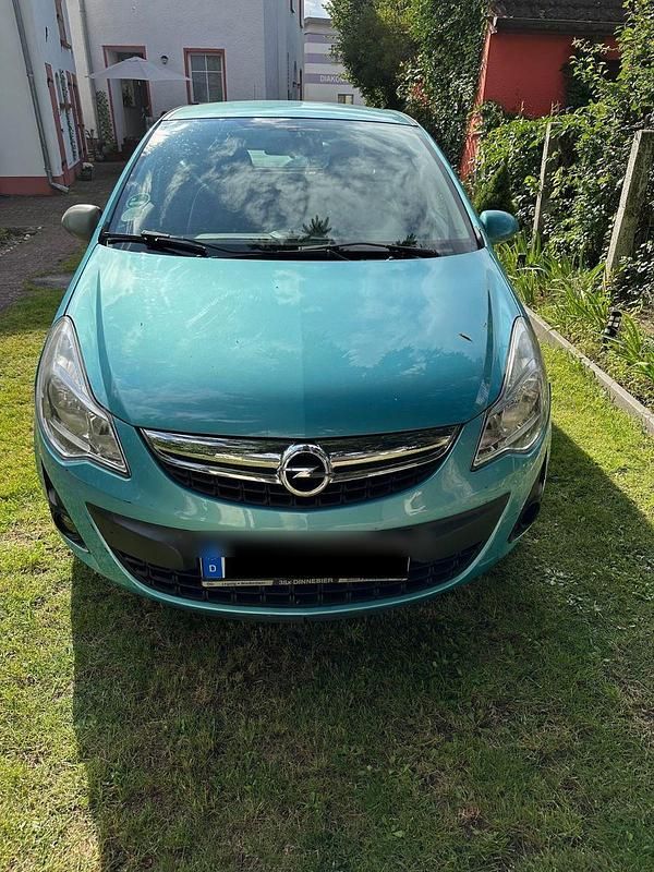 Blau Gebraucht 2011 Opel Corsa Edition Kleinwagen | 2.200 € (Superpreis) - Bild 1/4
