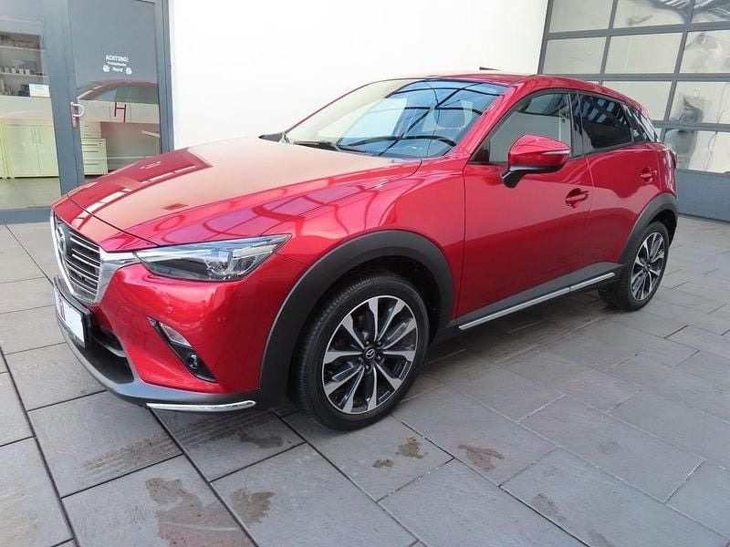Gebraucht Mazda CX-3 121 PS (88 kW) 2018 Rot SUV