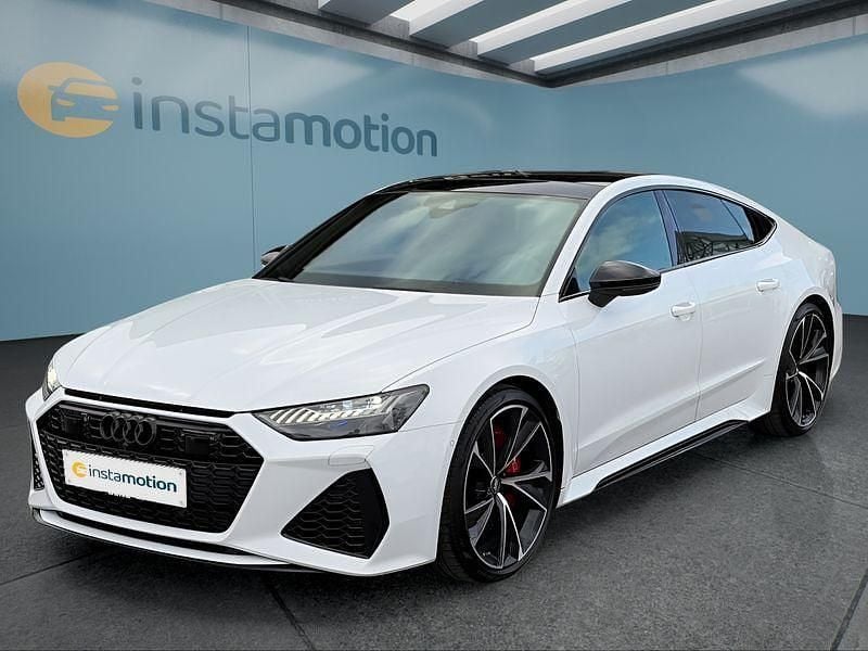 Weiß Gebraucht 2020 Audi RS7 Kleinwagen | 87.399 € (Teuer) - Bild 1/4