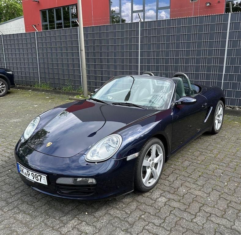 Gebraucht Porsche Boxster 239 PS (175 kW) 2005 Blau Cabrio