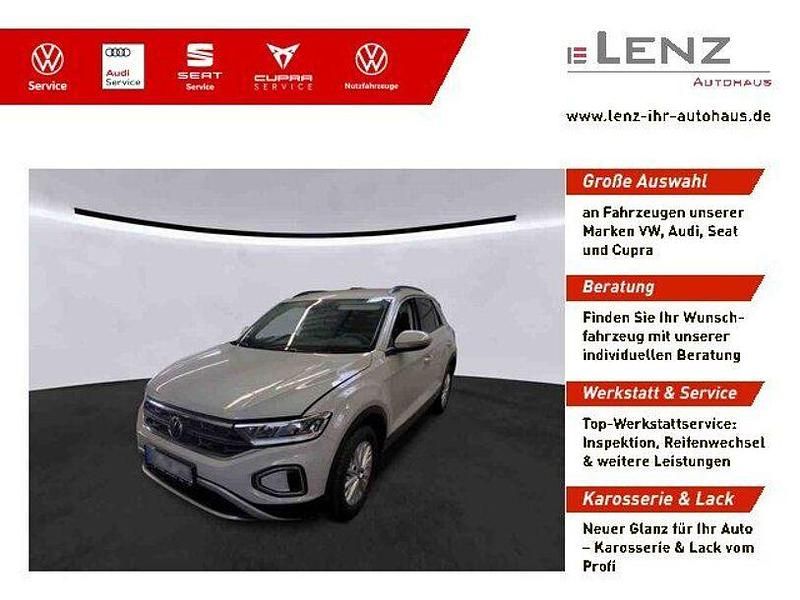 Grau Gebraucht 2023 VW T-Roc Life SUV | 20.590 € (Guter Preis) - Bild 1/4