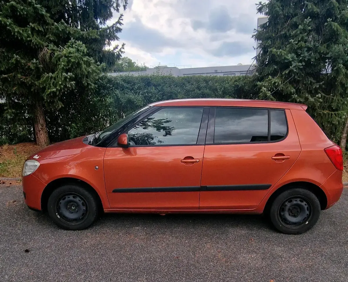 Gebraucht Skoda Fabia 105 PS (77 kW) 2008 Orange Kleinwagen