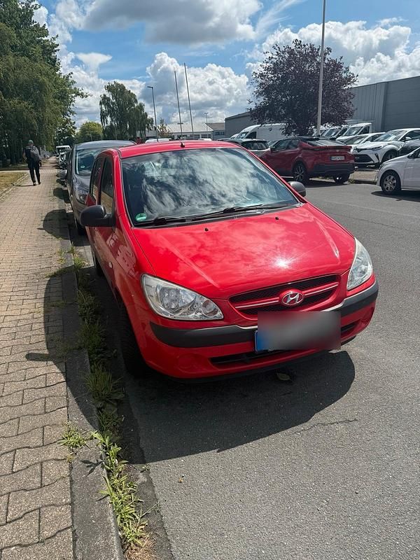 Rot Gebraucht 2008 Hyundai Getz Kleinwagen | 999 € (Superpreis) - Bild 1/4