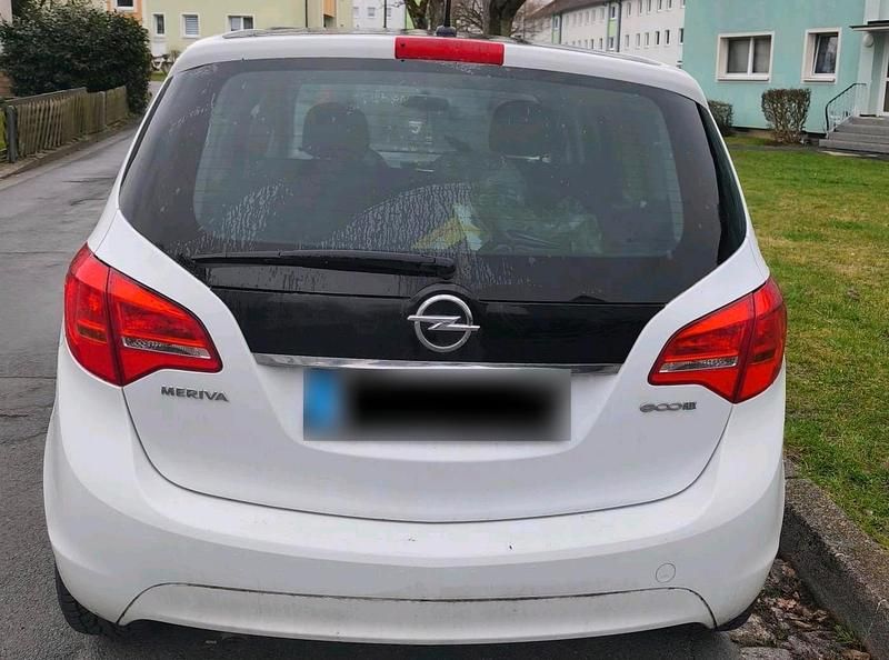 Gebraucht Opel Meriva 2012 Weiß Van / Kleinbus