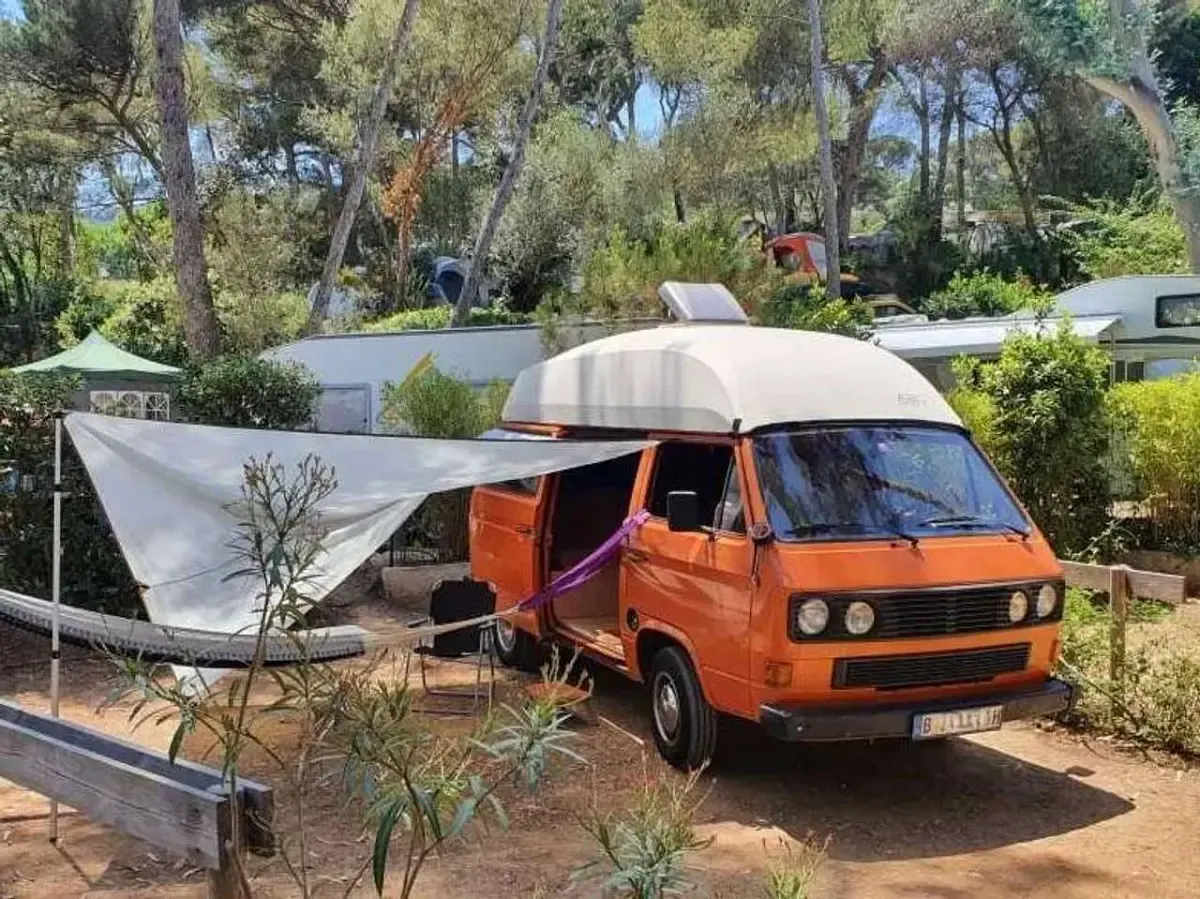 Gebraucht VW T3 50 PS (36 kW) 1986 Orange Van