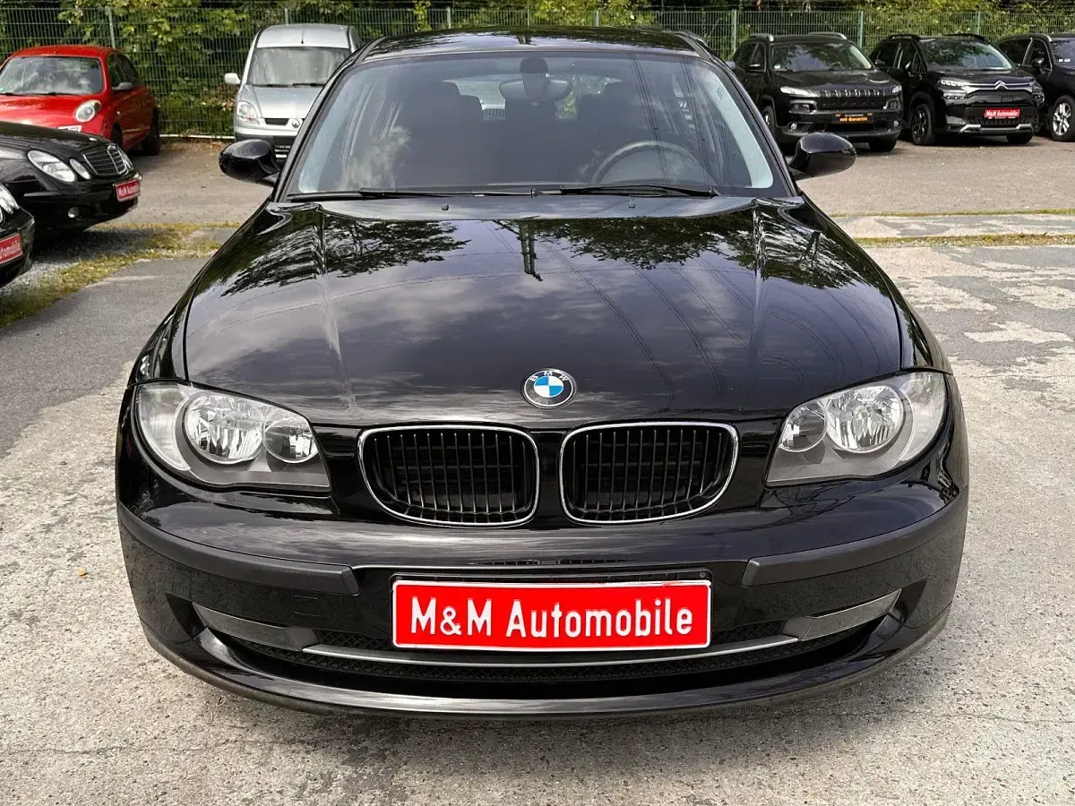 Gebraucht BMW 116 Advantage 122 PS (89 kW) 2008 Schwarz Kleinwagen
