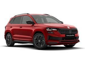 Neu Skoda Karoq SportLine 150 PS (110 kW) 2026 Grau (stahl grau) SUV