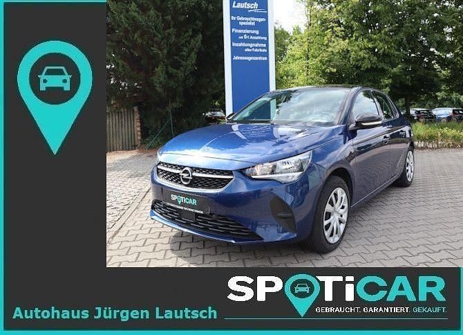 Blau Gebraucht 2021 Opel Corsa-e Edition Kleinwagen | 12.990 € (Guter Preis) - Bild 1/4