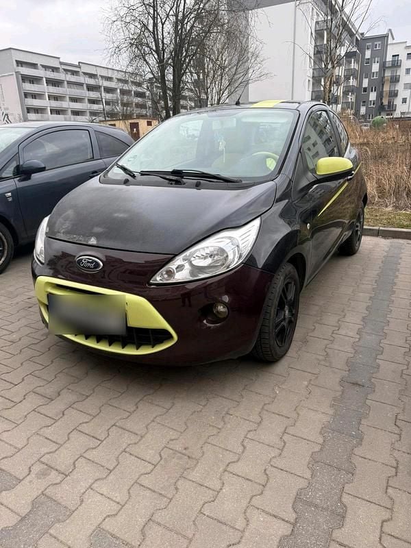 Gebraucht Ford Ka 69 PS (50 kW) 2010 Schwarz Kleinwagen