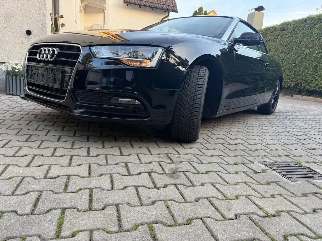 Gebraucht Audi A5 Cabriolet 170 PS (125 kW) 2014 Schwarz Cabrio