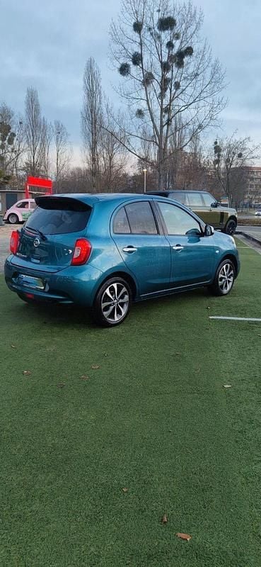 Gebraucht Nissan Micra N-TEC 80 PS (58 kW) 2017 Blau Kleinwagen