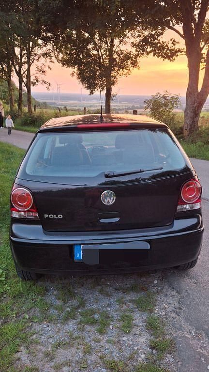 Gebraucht VW Polo Trendline 69 PS (50 kW) 2009 Schwarz Kleinwagen