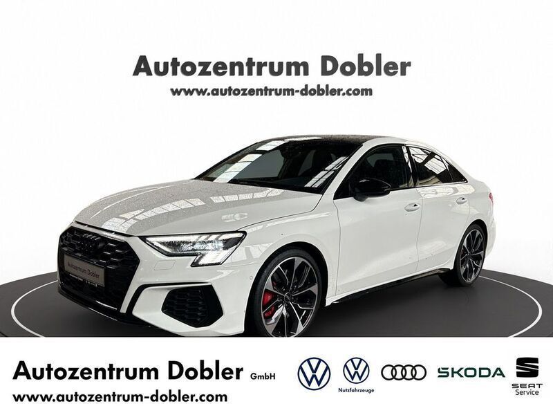 Weiß Gebraucht 2023 Audi S3 Sport Limousine | 39.840 € (Fairer Preis) - Bild 1/4