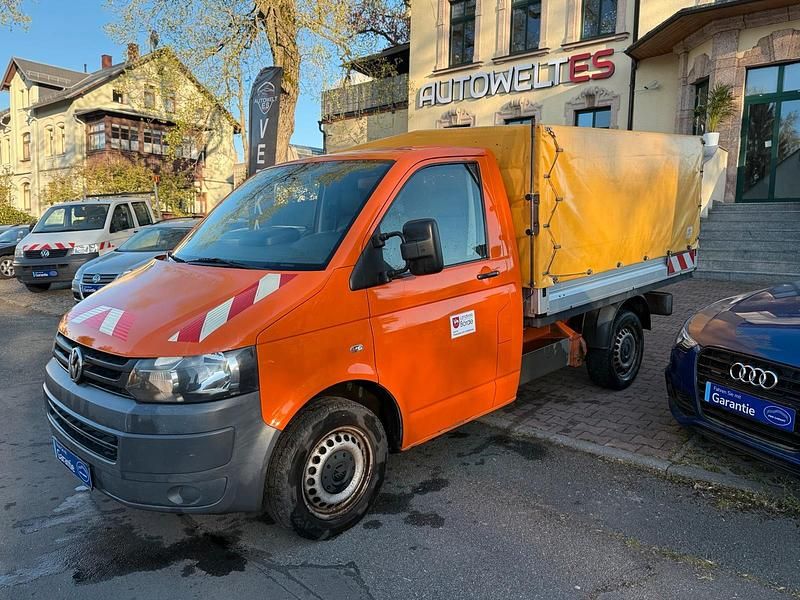 Używany VW T5 102 KM (75 kW) 2011 Pomarańczowy Van