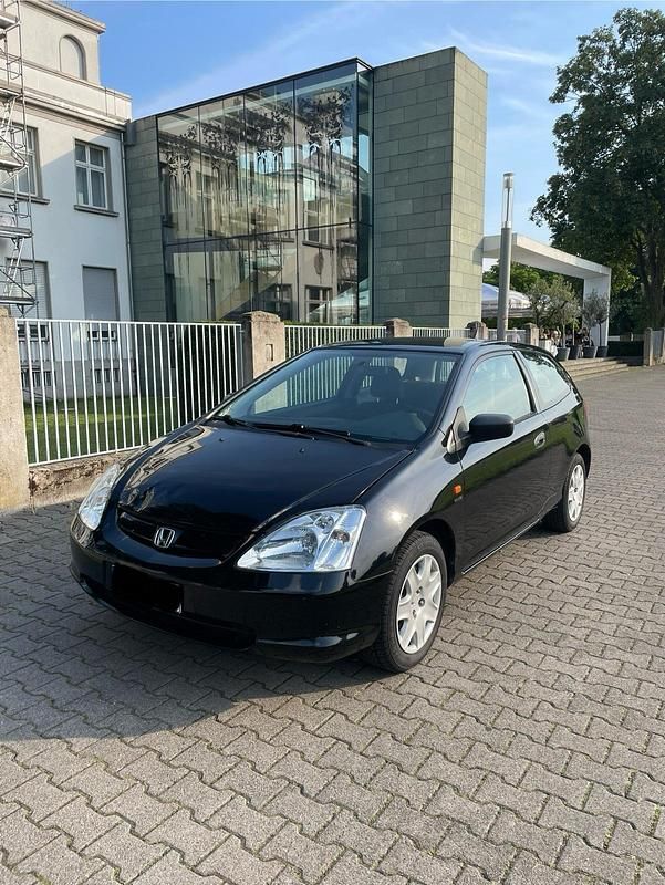 Schwarz Gebraucht 2002 Honda Civic Kleinwagen | 2.500 € (Fairer Preis) - Bild 1/4