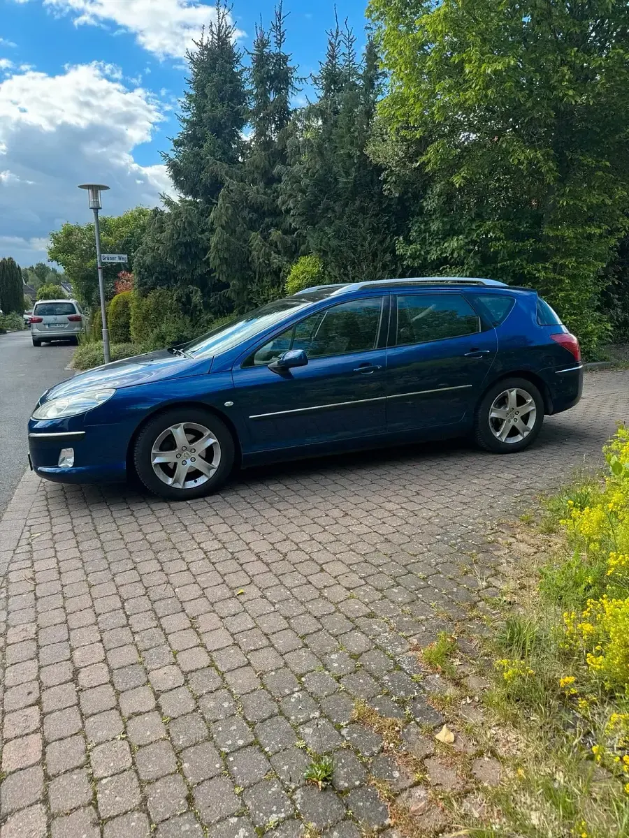 Gebraucht Peugeot 407 140 PS (102 kW) 2008 Blau Kombi