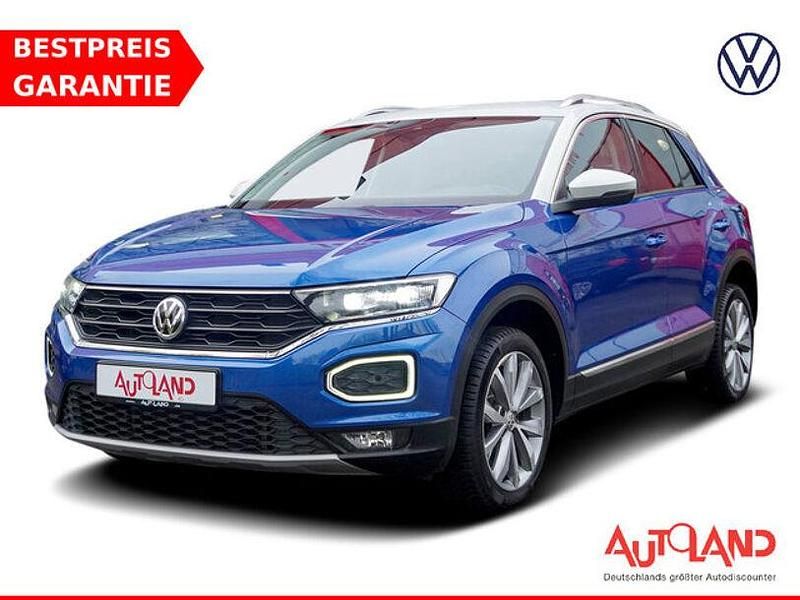Gebraucht VW T-Roc Style 150 PS (110 kW) 2018 Blau SUV