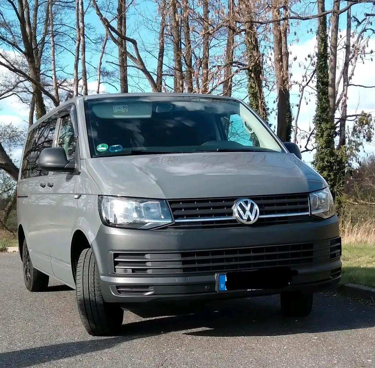 Gebraucht VW Transporter 102 PS (75 kW) 2017 Grau Van