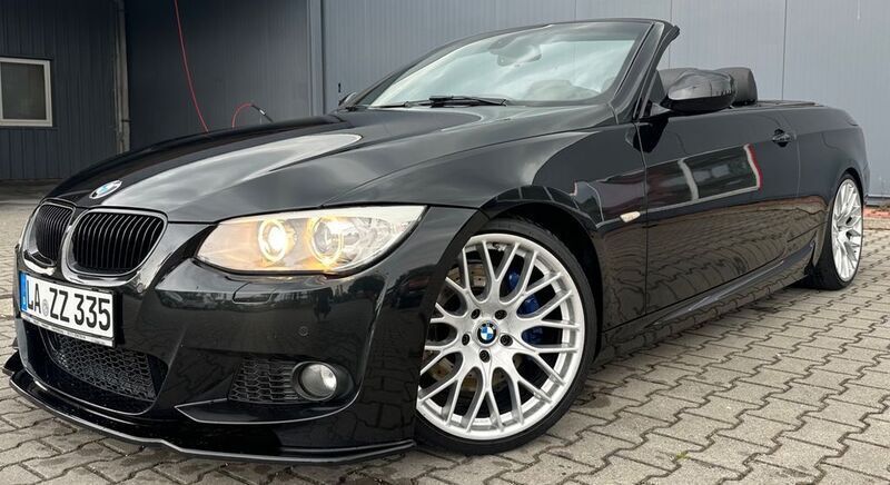 Schwarz Gebraucht 2010 BMW 335 Cabriolet M Sport Cabrio | 19.999 € (Teuer) - Bild 1/4