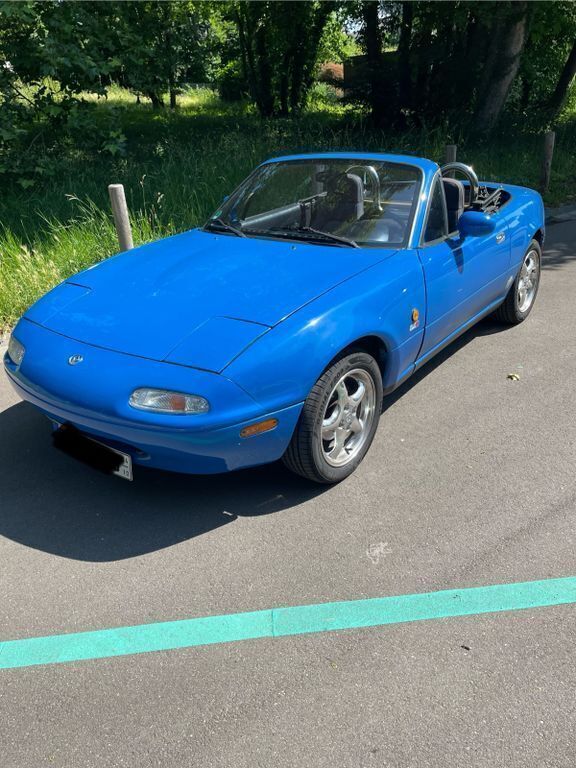 Blau Gebraucht 1990 Mazda MX5 Cabrio | 11.000 € - Bild 1/4