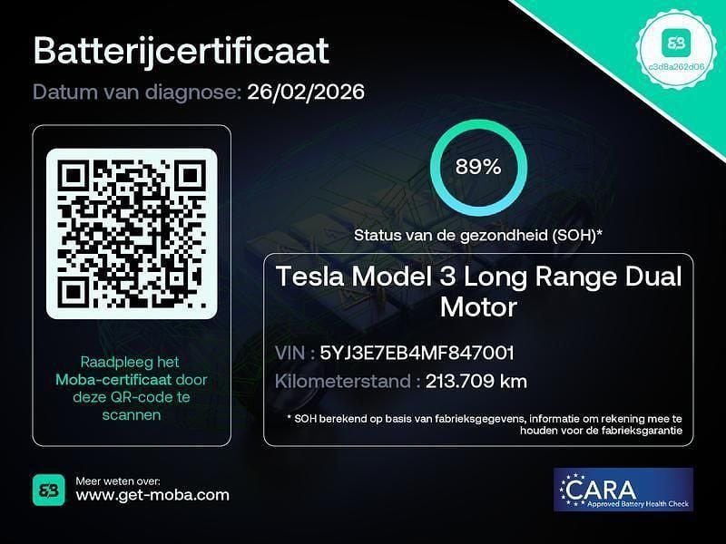 Gebraucht Tesla Model 3 258 kW (351 PS) 2020 Blau Limousine
