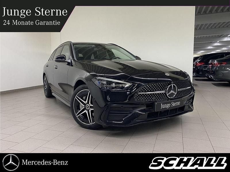 Schwarz Gebraucht 2024 Mercedes C300e AMG Limousine | 47.599 € (Guter Preis) - Bild 1/4