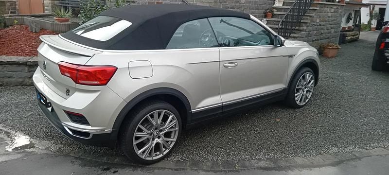 Gebraucht VW T-Roc Cabriolet Active 110 PS (80 kW) 2021 Silber Cabrio