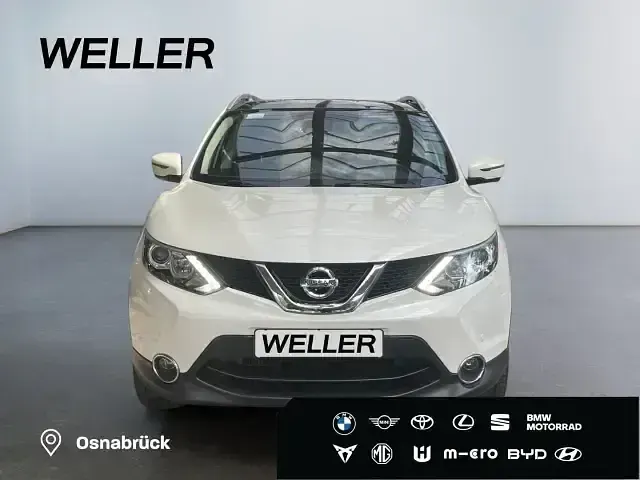 Gebraucht Nissan Qashqai 360º 163 PS (119 kW) 2017 M) (weiss SUV