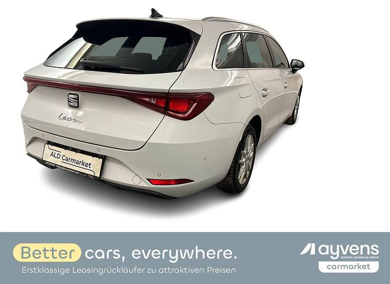 Gebraucht Seat Leon XCELLENCE 150 PS (110 kW) 2021 "nevada" weiss Kombi
