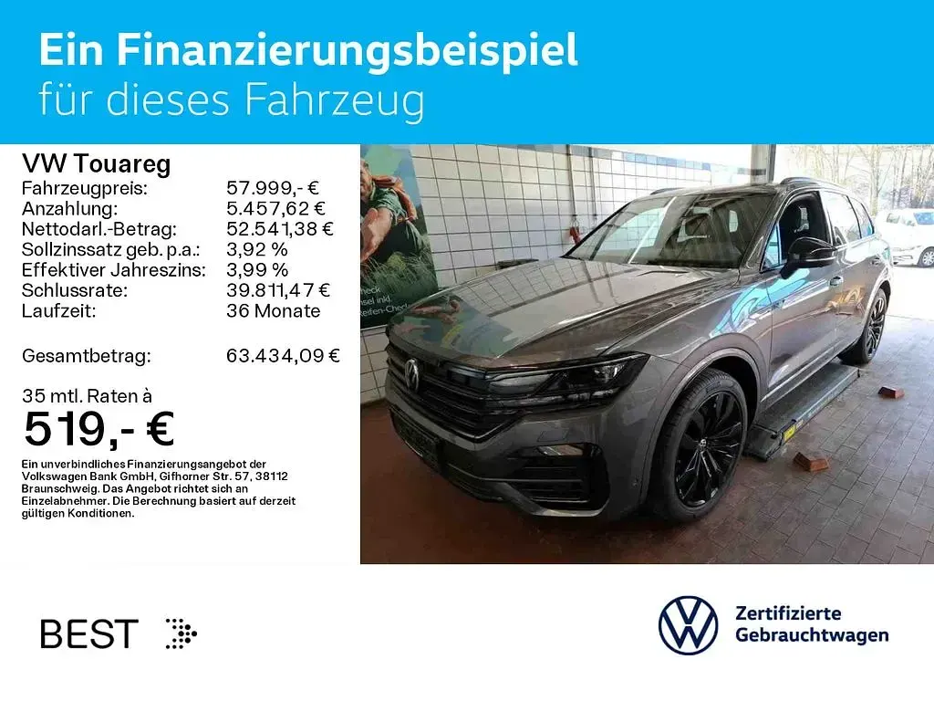 Gebraucht VW Touareg Style 286 PS (210 kW) 2023 Siliziumgrau metallic (metallic) SUV