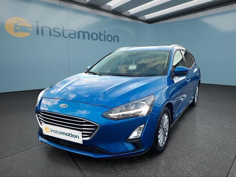 Blau Gebraucht 2022 Ford Focus Kombi | 20.499 € (Superpreis) - Bild 1/4