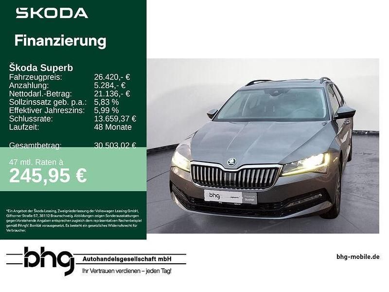 Gebraucht Skoda Superb Ambition 200 PS (147 kW) 2023 Grau Kombi