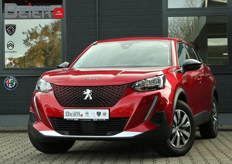 Rot Gebraucht 2022 Peugeot e-2008 Active SUV | 17.980 € (Fairer Preis) - Bild 1/4