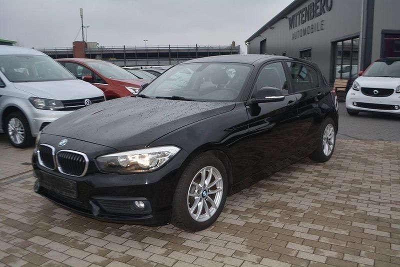 Gebraucht BMW 116 Advantage 109 PS (80 kW) 2017 Schwarz Kleinwagen
