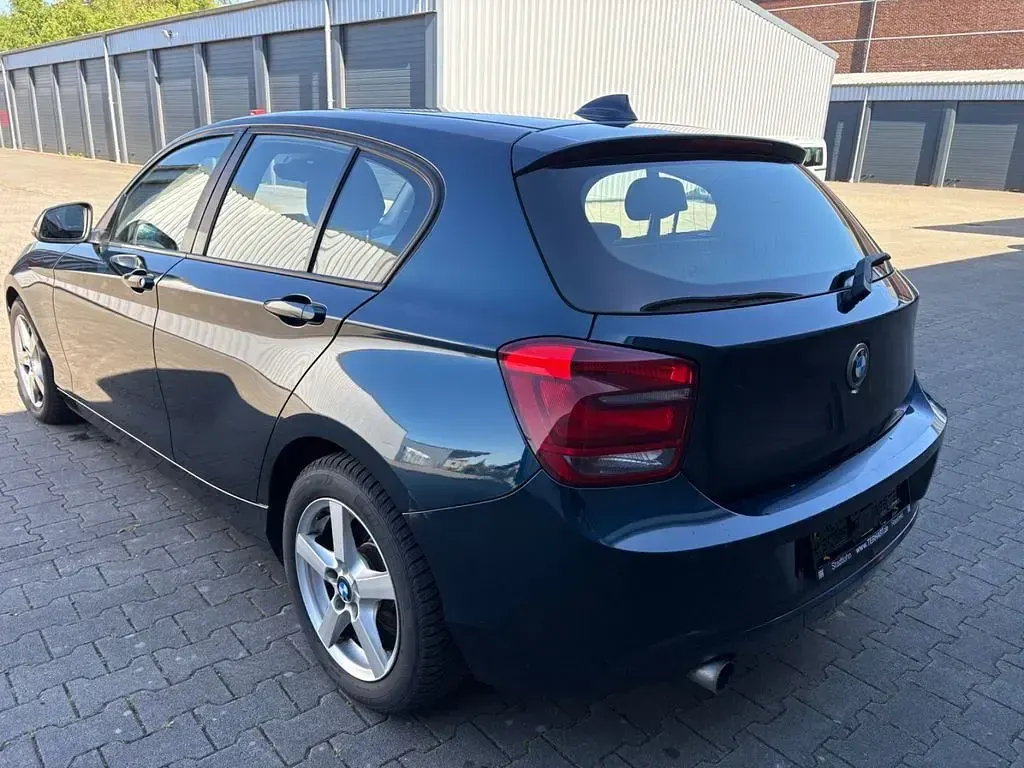 Gebraucht BMW 116 Efficient Dynamics 116 PS (85 kW) 2012 Blau Kleinwagen