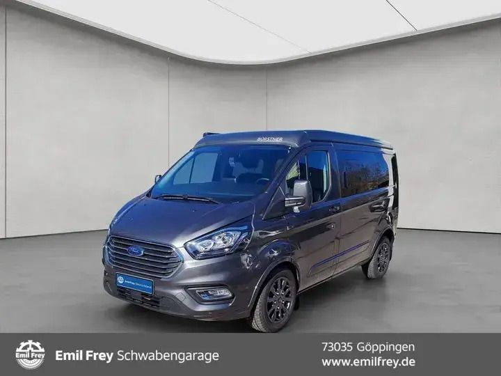 Dunkel grau metallic Gebraucht 2024 Ford Transit Custom Limited Limousine | 60.990 € - Bild 1/4