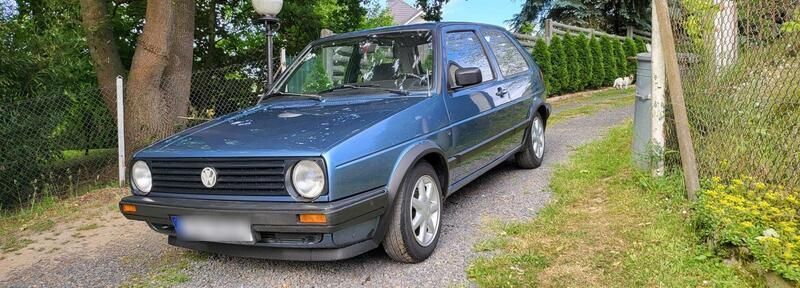 Blau Gebraucht 1989 VW Golf II Coupé | 2.500 € - Bild 1/4