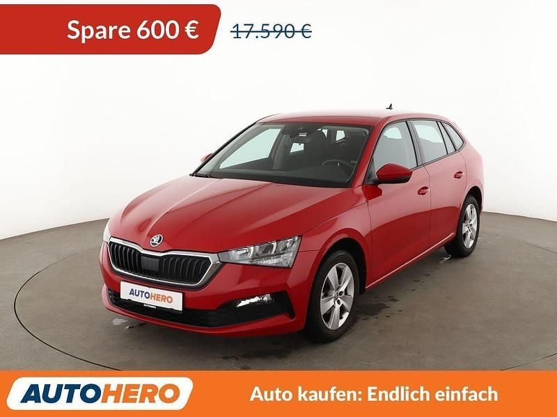 Rot Gebraucht 2022 Skoda Scala Ambition Kleinwagen | 16.990 € (Fairer Preis) - Bild 1/3
