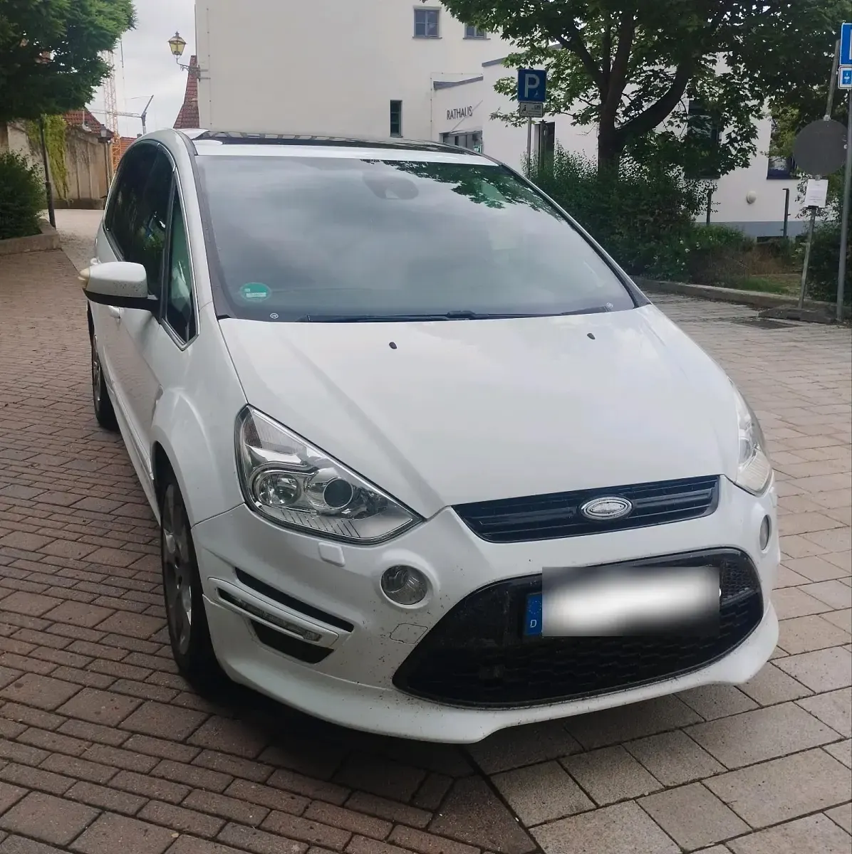 Gebraucht Ford S-MAX 200 PS (147 kW) 2012 Weiß Van / Kleinbus