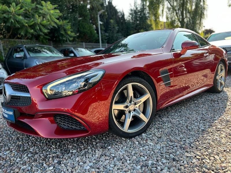 Gebraucht Mercedes SL500 AMG 455 PS (334 kW) 2016 Rot Cabrio