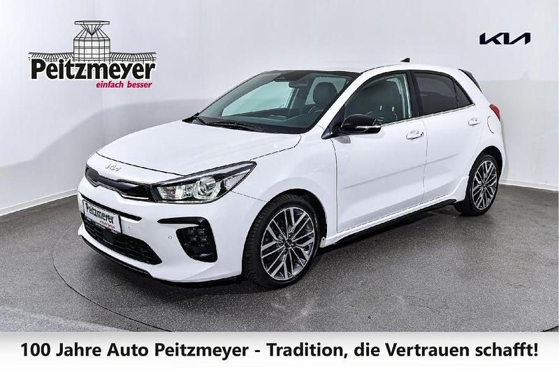(ud) clear white s Gebraucht 2021 Kia Rio GT-Line Limousine | 18.990 € (Etwas zu teuer) - Bild 1/4