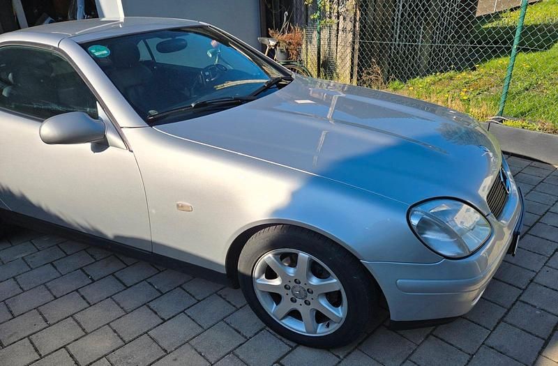 Gebraucht Mercedes SLK230 1997 Silber Cabrio