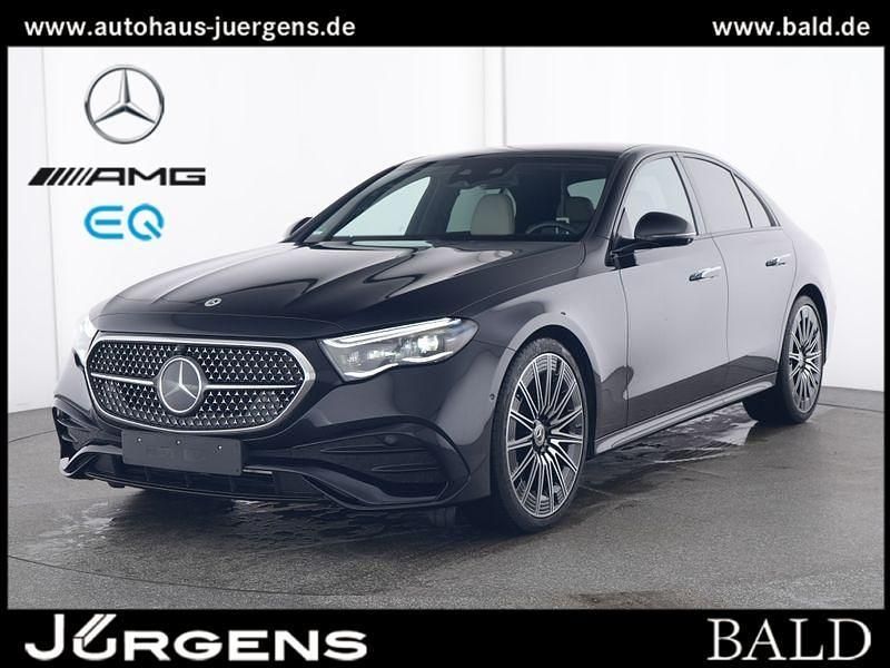 Schwarz obsidianschwarz metallic Gebraucht 2024 Mercedes E450 AMG Limousine | 78.690 € (Etwas zu teuer) - Bild 1/4