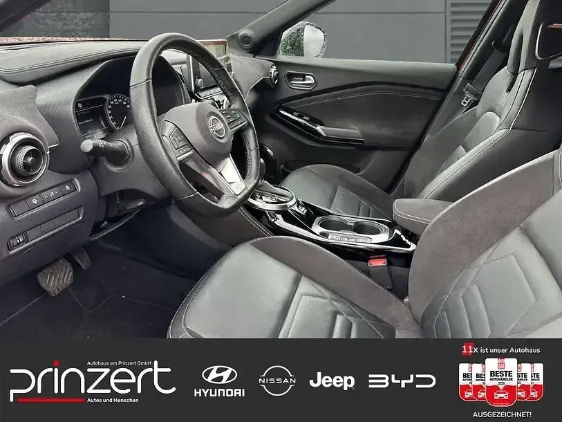 Gebraucht Nissan Juke 143 PS (105 kW) 2023 Fuji sunset red/black SUV