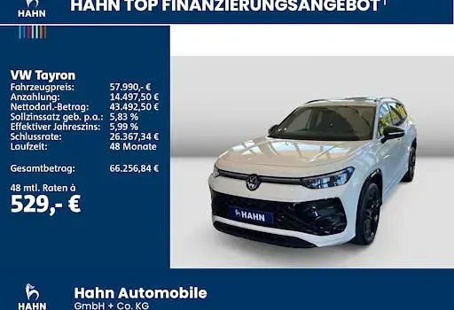 Gebraucht VW Tayron R-line 193 PS (141 kW) 2026 Pure white uni SUV