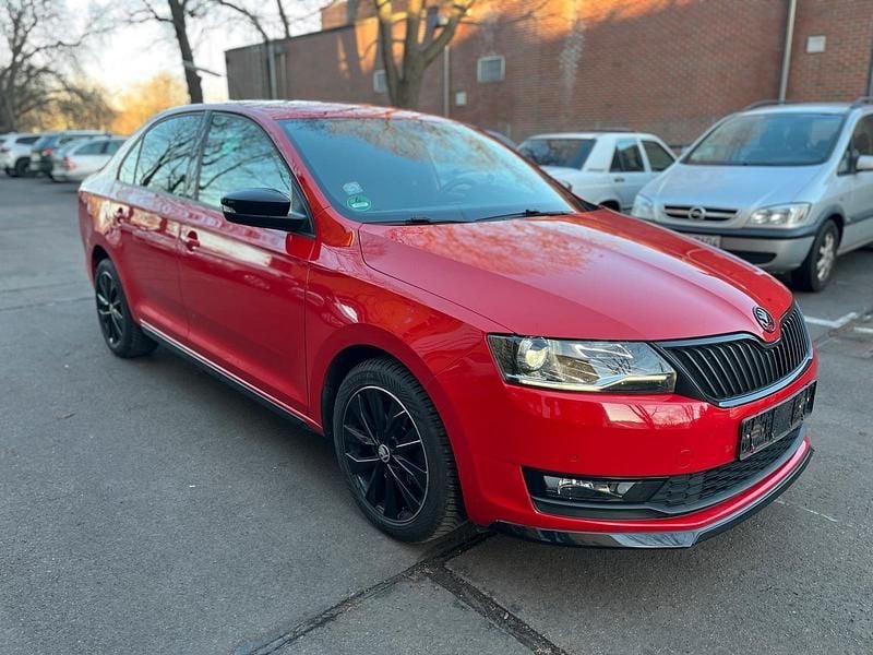 Gebraucht Skoda Rapid Monte Carlo 125 PS (91 kW) 2018 Rot Limousine