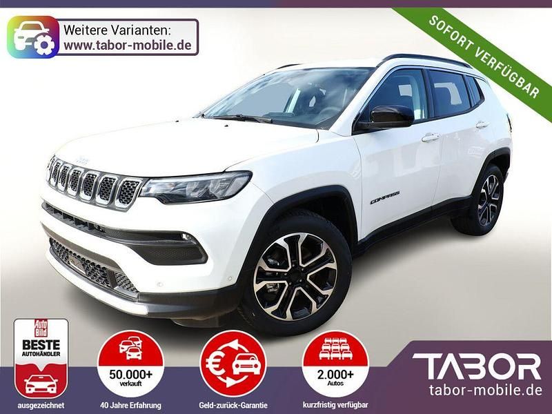 Gebraucht Jeep Compass Limited 131 PS (96 kW) 2022 Weiss SUV