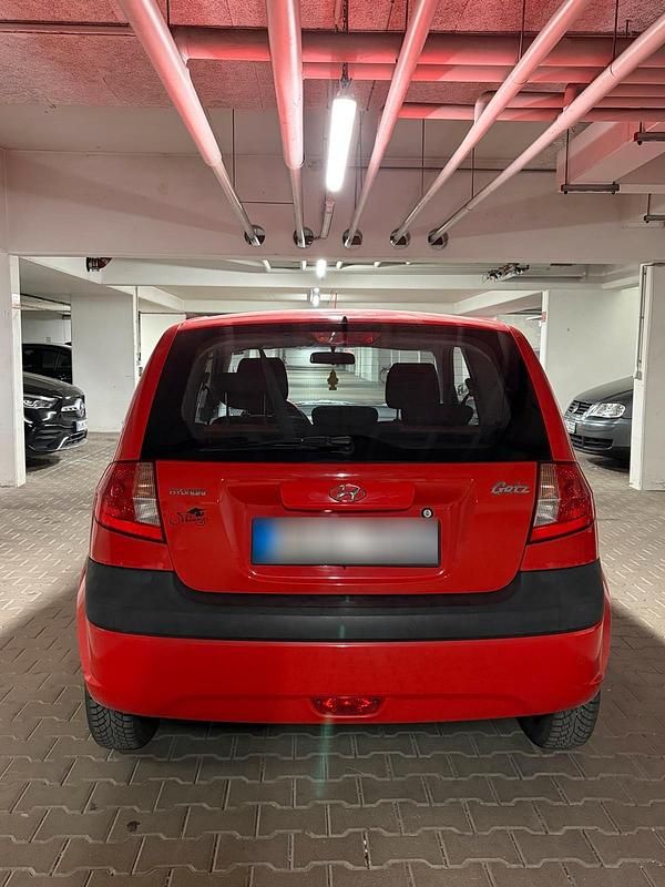 Gebraucht Hyundai Getz 97 PS (71 kW) 2009 Rot Kleinwagen
