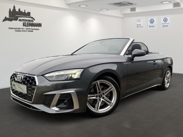 Daytonagrau perleffekt/verdeck Gebraucht 2023 Audi A5 Cabriolet S-Line Cabrio | 38.900 € (Guter Preis) - Bild 1/4