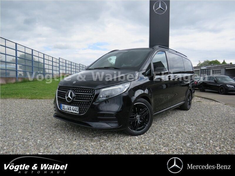 Schwarz Gebraucht 2025 Mercedes V250 Style Van / Kleinbus | 74.700 € - Bild 1/4